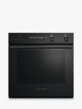 Fisher & Paykel Series 7 OB60SD9PB1 Built In Single Self Cleaning Electirc Single Oven, Black