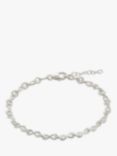 Simply Silver Infinity Link Chain Bracelet, Silver