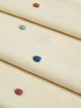 John Lewis Knitted Dots Cotton Blanket, 100 x 80cm