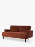 Swyft Model 05 Medium 2 Seater Sofa, Brick Velvet