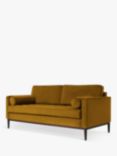 Swyft Model 02 Medium 2 Seater Sofa, Velvet Mustard