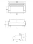 Swyft Model 05 Medium 2 Seater Sofa, Linen Pumice