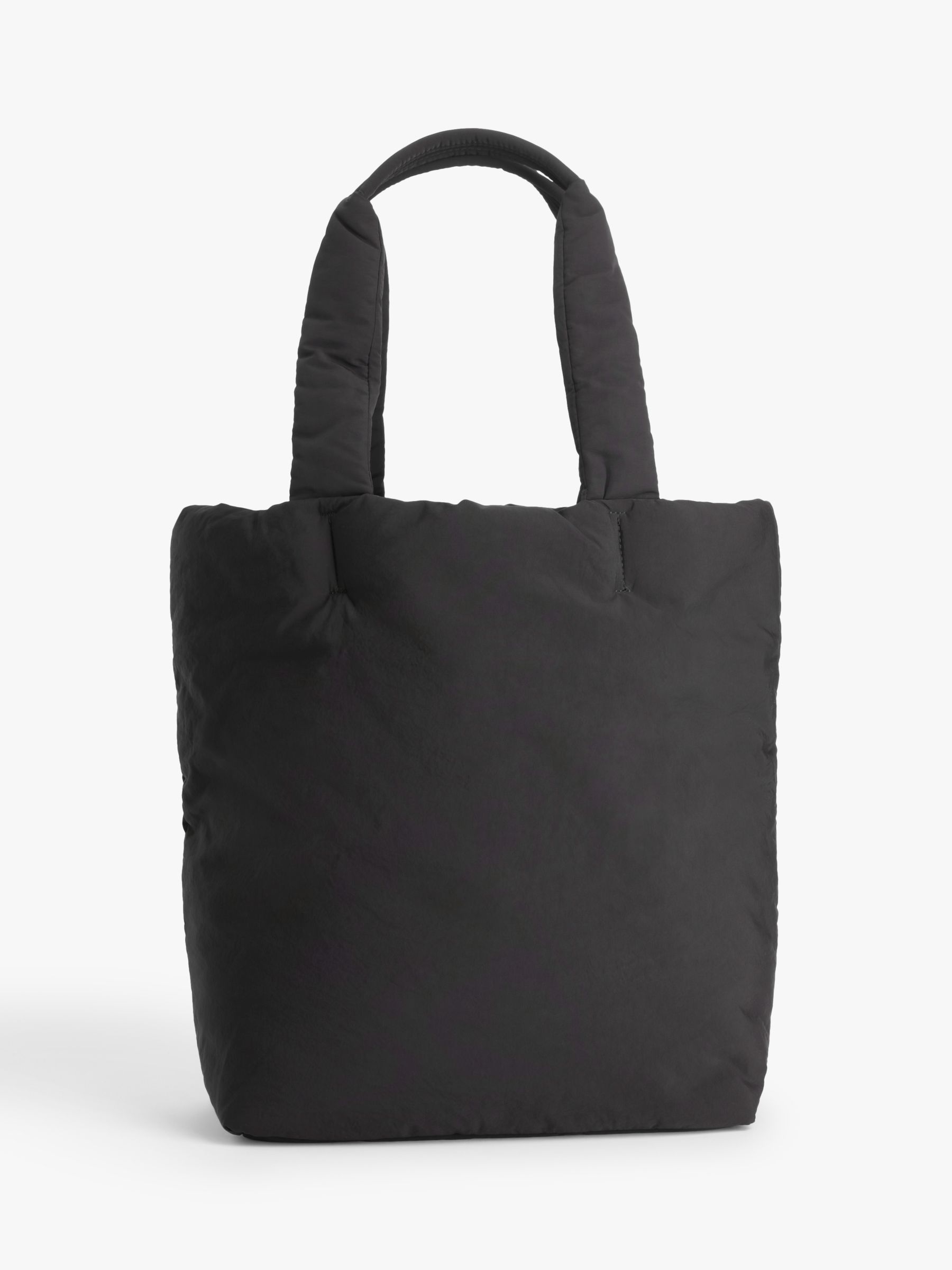  Other Stories polyester padded tote bag in black - BLACK