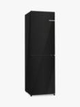 Bosch Series 2 KGN27NBFAG Freestanding 50/50 Fridge Freezer, Black