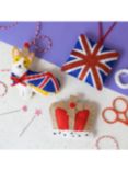 The Make Arcade Queen's Platinum Jubilee Mini Decorations Sewing Kit