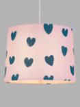John Lewis ANYDAY Hearts Lampshade, Dia.25cm