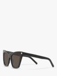 Yves Saint Laurent SL 214 Women's Kate Cat's Eye Sunglasses, Black/Grey