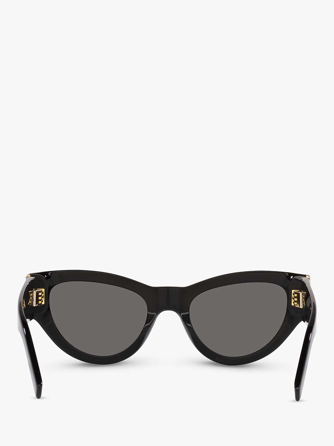 Buy Yves Saint Laurent SL M94 Women's Cat's Eye Sunglasses, Black/Grey Online at johnlewis.com