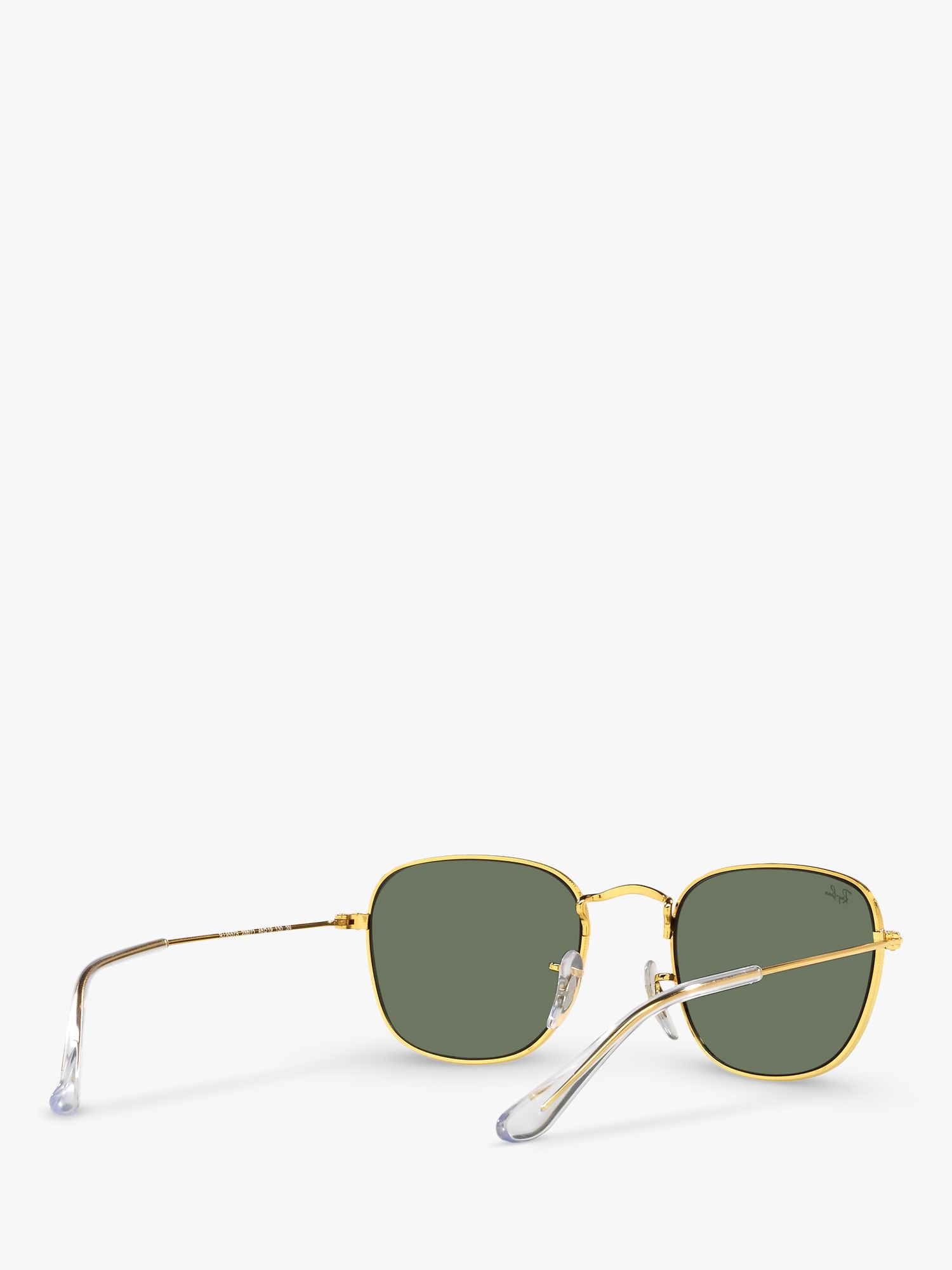 Buy Ray-Ban Junior RJ9557S Square Sunglasses, Legend Gold/Green Online at johnlewis.com