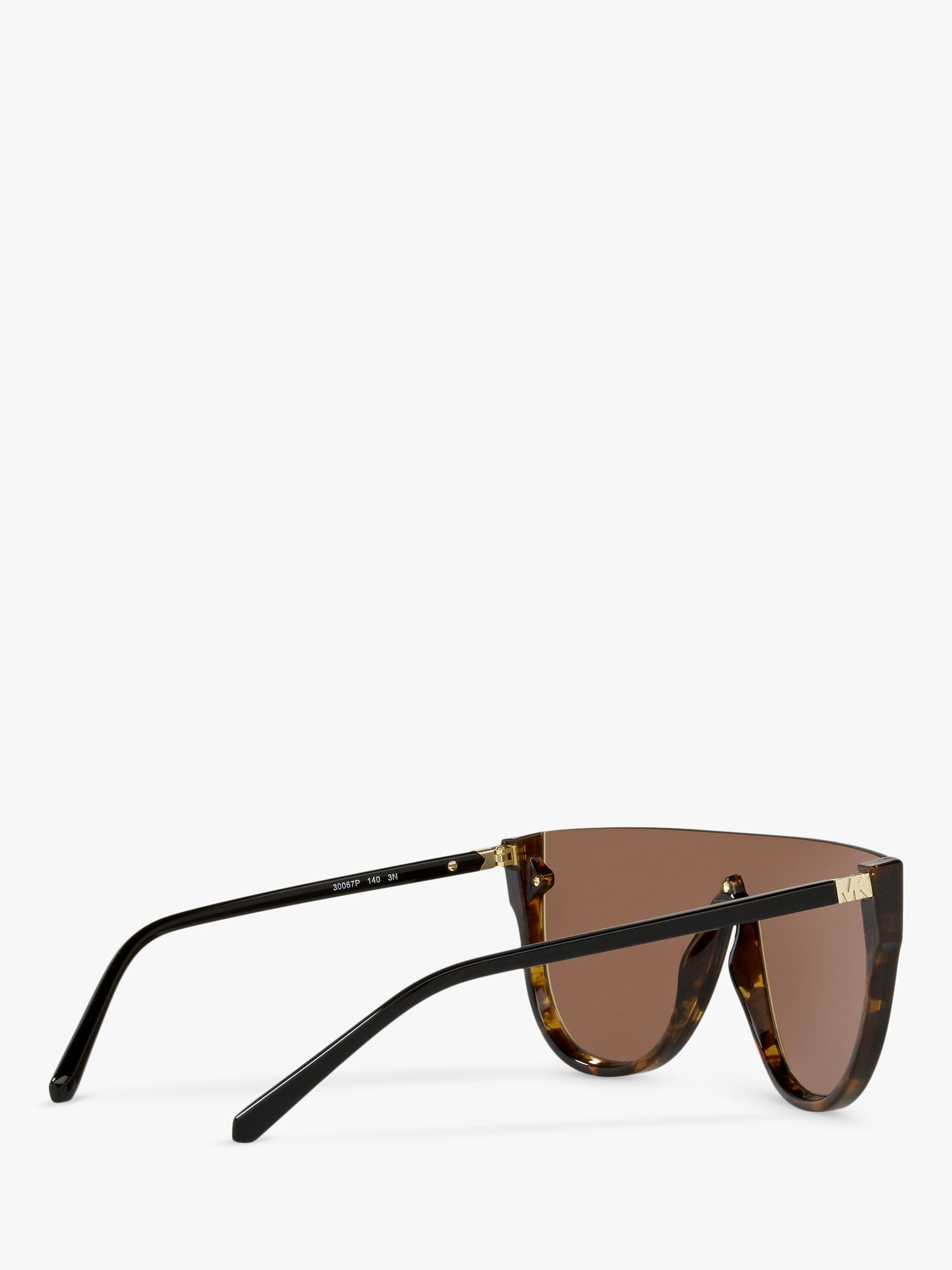 Michael Kors MK2151 Women's Aspen Irregular Sunglasses, Bio Dark ...