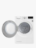 LG FDV709W Freestanding Heat Pump Tumble Dryer, 9kg Load, White