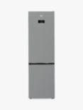 Beko CNB3G4603VPS Freestanding 60/40 Fridge Freezer, Stainless Steel