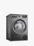Bosch Series 6 WQG245R9GB Heat Pump Tumble Dryer, 9kg Load, Graphite