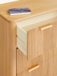 John Lewis Natural Contemporary 3 Drawer Chest, Natural