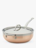 Hestan CopperBond Stainless Steel Essential Chef's Pan & Lid, 28cm