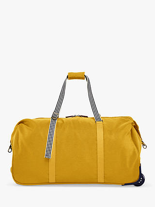 Joules Coast Collection 2-Wheel Duffle Bag, Gold