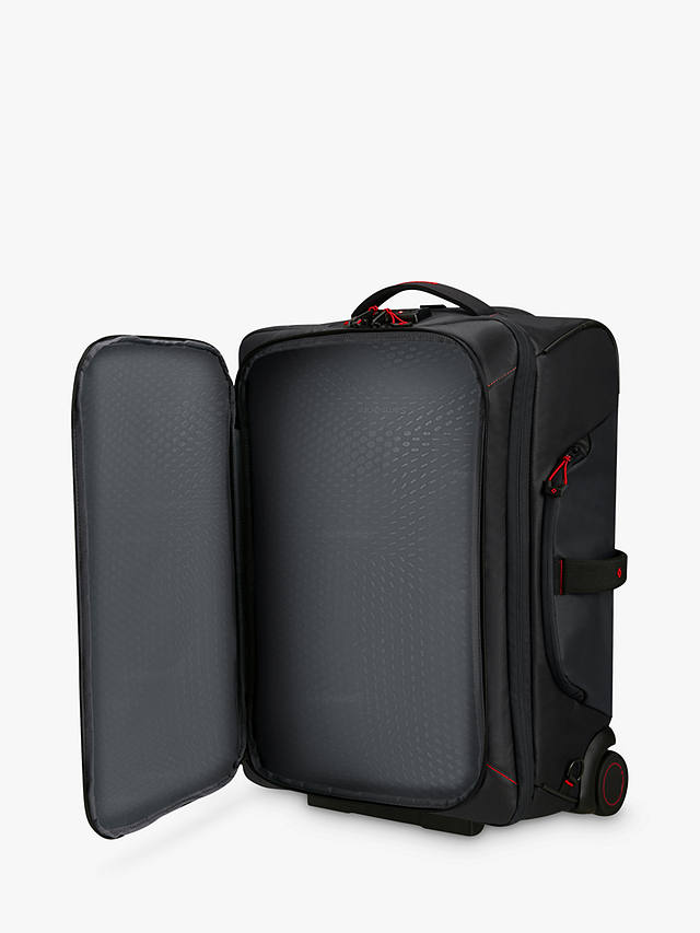 Samsonite Ecodiver 2-Wheel Recycled Duffle Backpack, Black