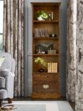 Laura Ashley Garrat Bookcase, Dark Brown
