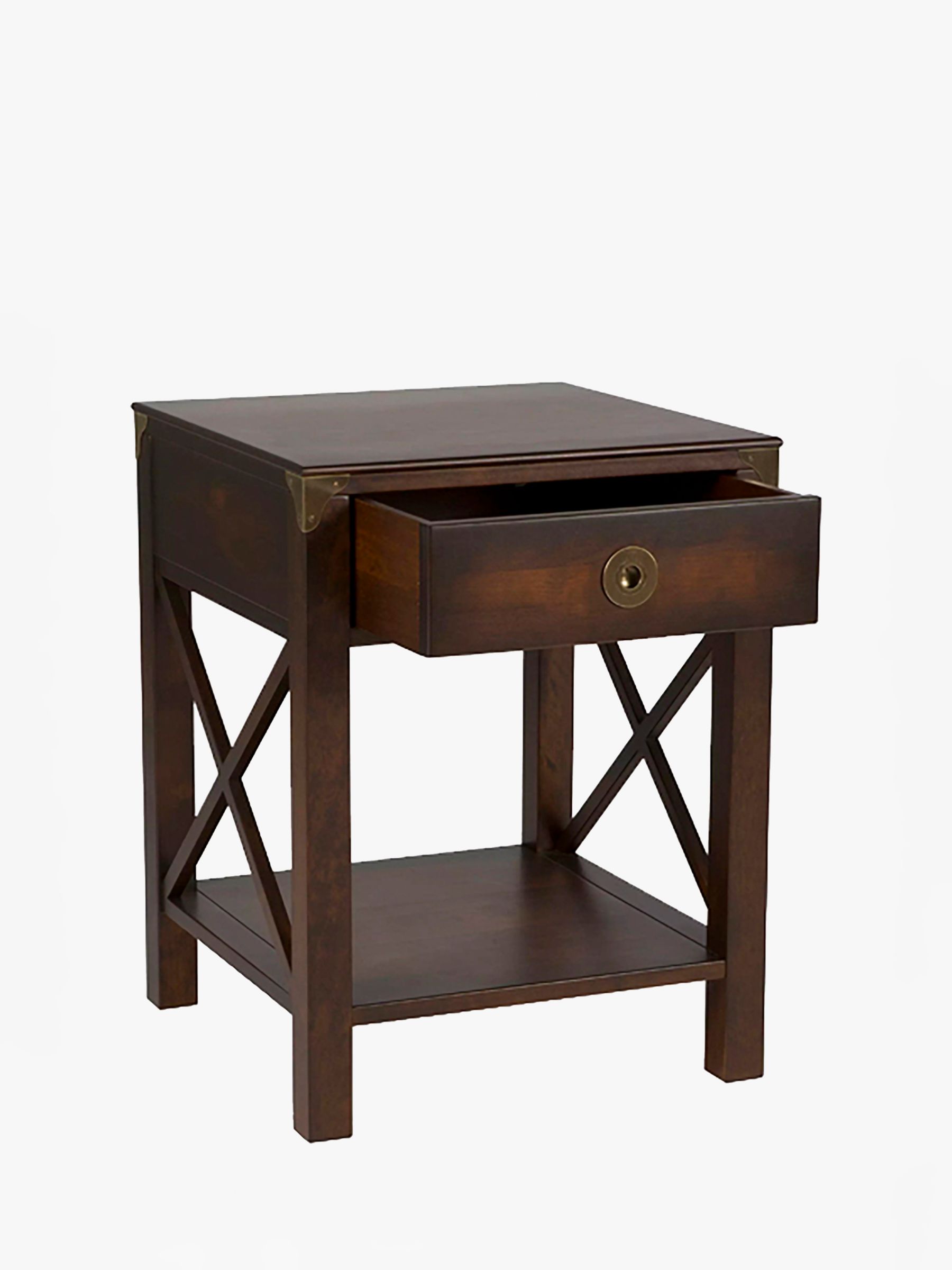 Photo of Laura ashley balmoral side table chestnut brown