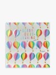 Wendy Jones Blackett Hot Air Balloons Leaving Card