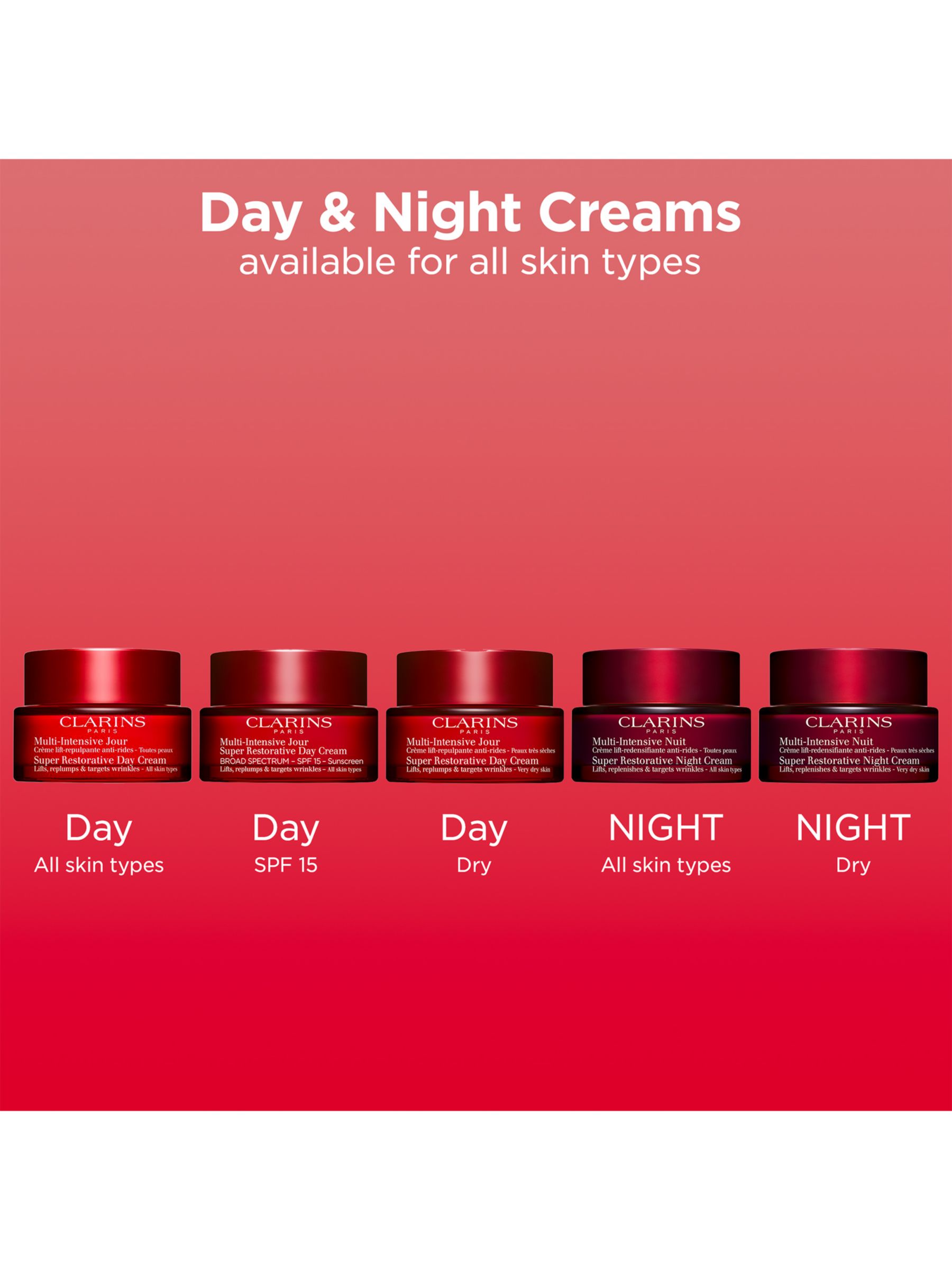 Clarins Super Restorative Night Cream, All Skin Types, 50ml 7