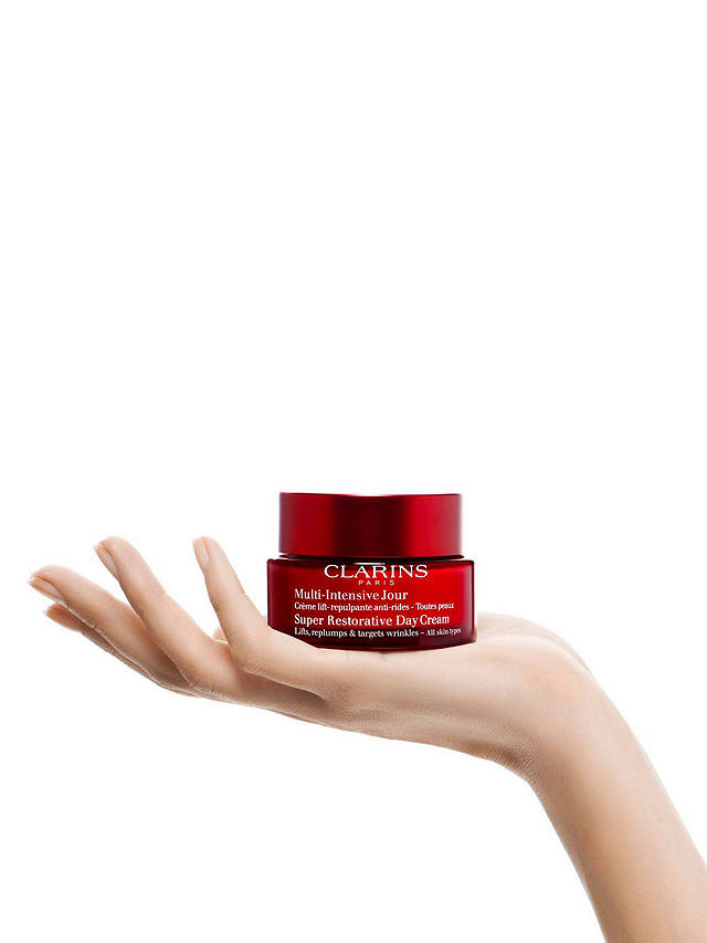 Clarins Super Day Cream All Skin Types, 50ml at John Lewis & Partners