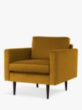 Swyft Model 01 Armchair, Velvet Mustard
