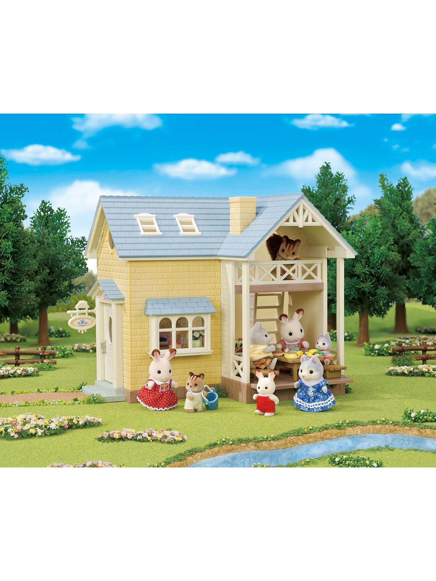 sylvanian bluebell cottage