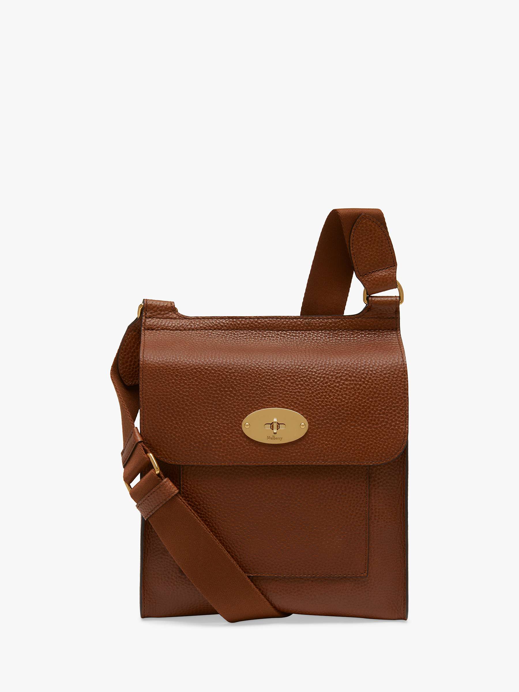 Buy Mulberry Antony Small Classic Grain Leather Satchel Online at johnlewis.com