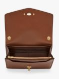 Mulberry Small Darley Small Classic Grain Leather Clutch Bag, Oak