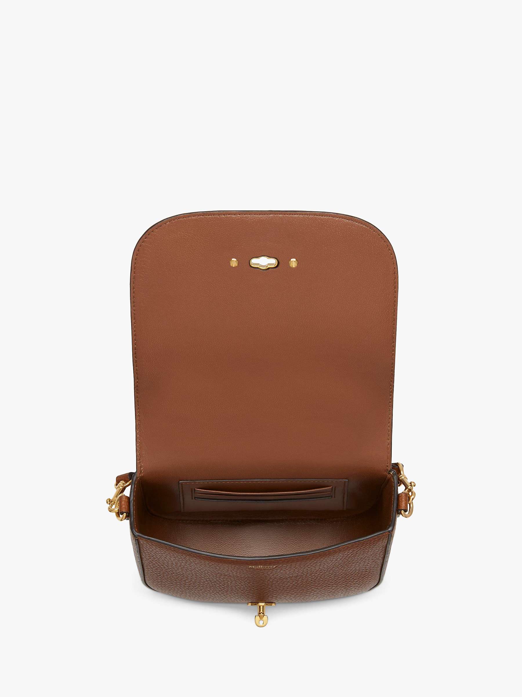 Buy Mulberry Small Darley Classic Grain Leather Satchel Bag Online at johnlewis.com
