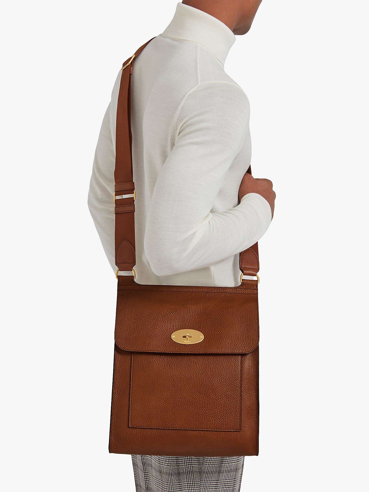 Mulberry Small Antony Leather Messenger Bag - Farfetch