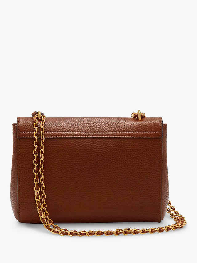 Mulberry Lily Classic Grain Leather Shoulder Bag, Oak