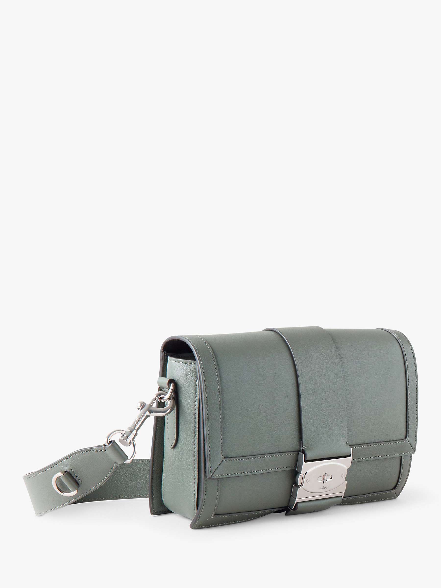 Mulberry Utility Postman's Buckle Silky Calf Leather Cross Body Bag ...