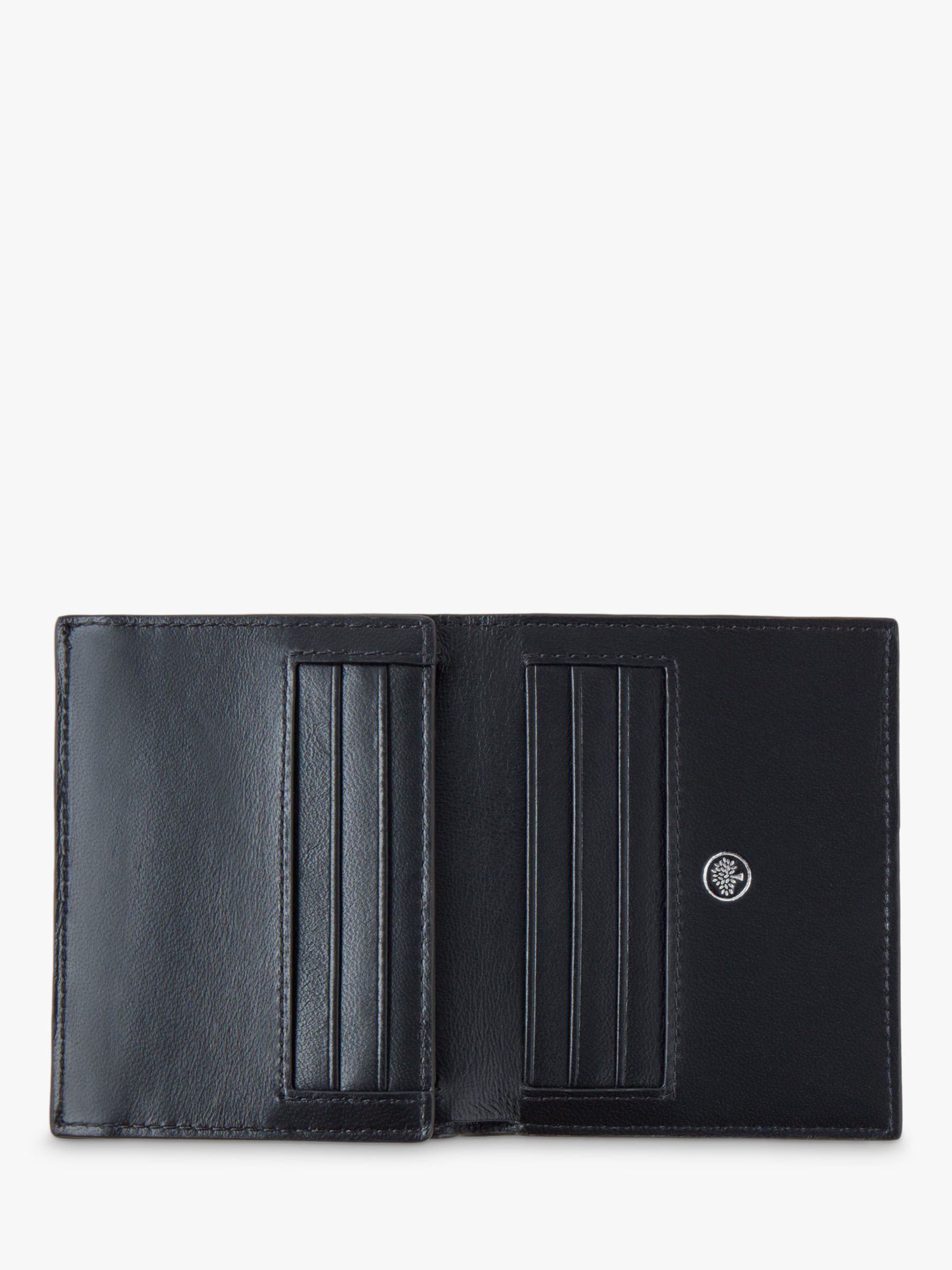 Mulberry Heavy Grained Leather Trifold Wallet, Uniform at John Lewis ...