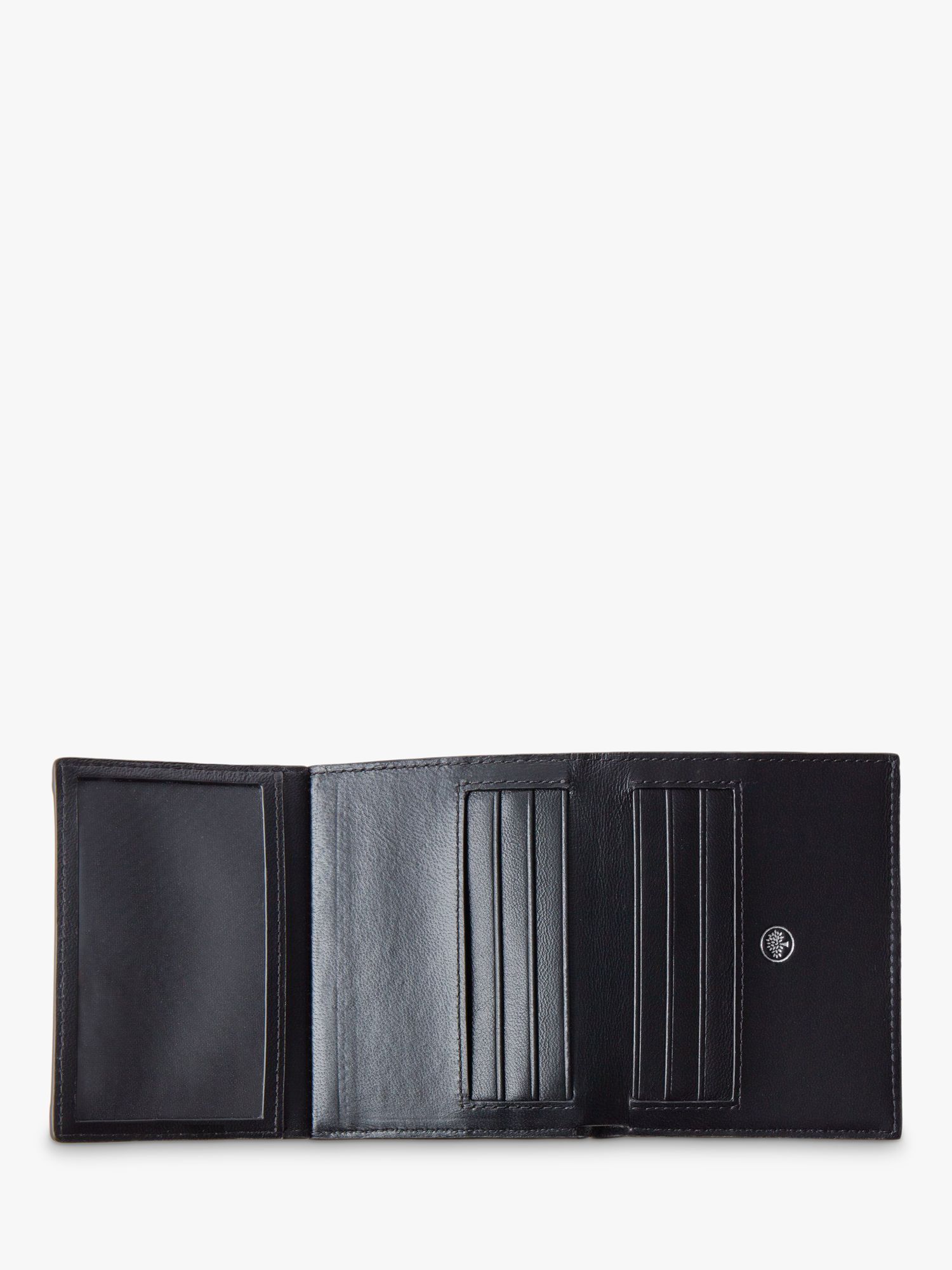 Mulberry Heavy Grained Leather Trifold Wallet, Uniform at John Lewis ...