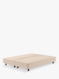 John Lewis Pocket Sprung Shallow Divan Base, King Size, Beige