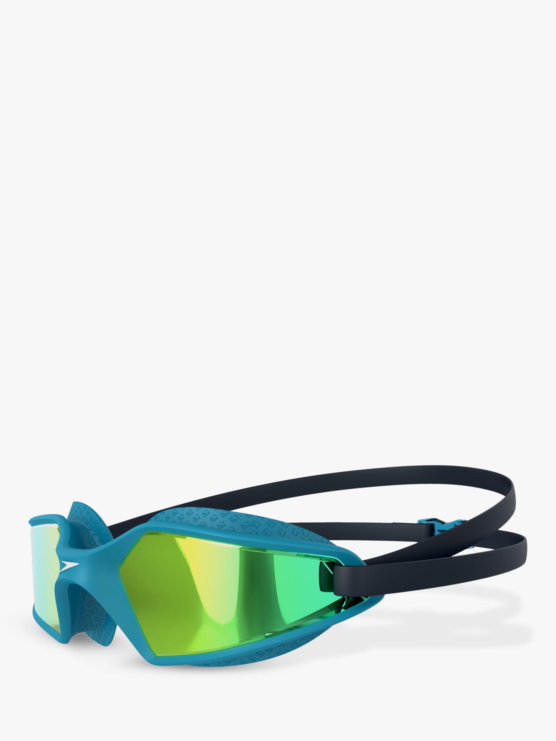 Buy Speedo Children's Hydropulse Mirror Swimming Goggles, Turquoise Online at johnlewis.com