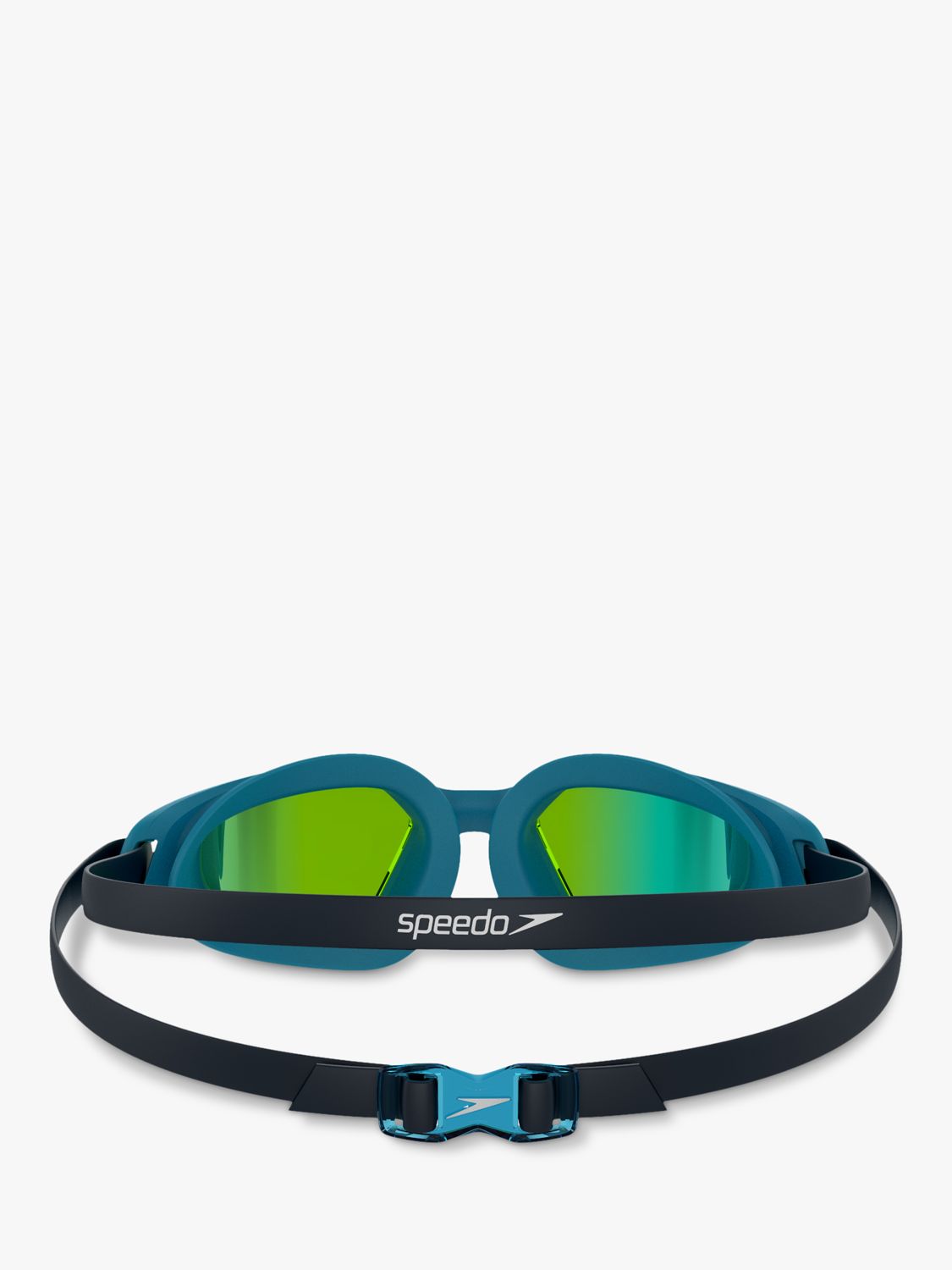 Buy Speedo Children's Hydropulse Mirror Swimming Goggles, Turquoise Online at johnlewis.com