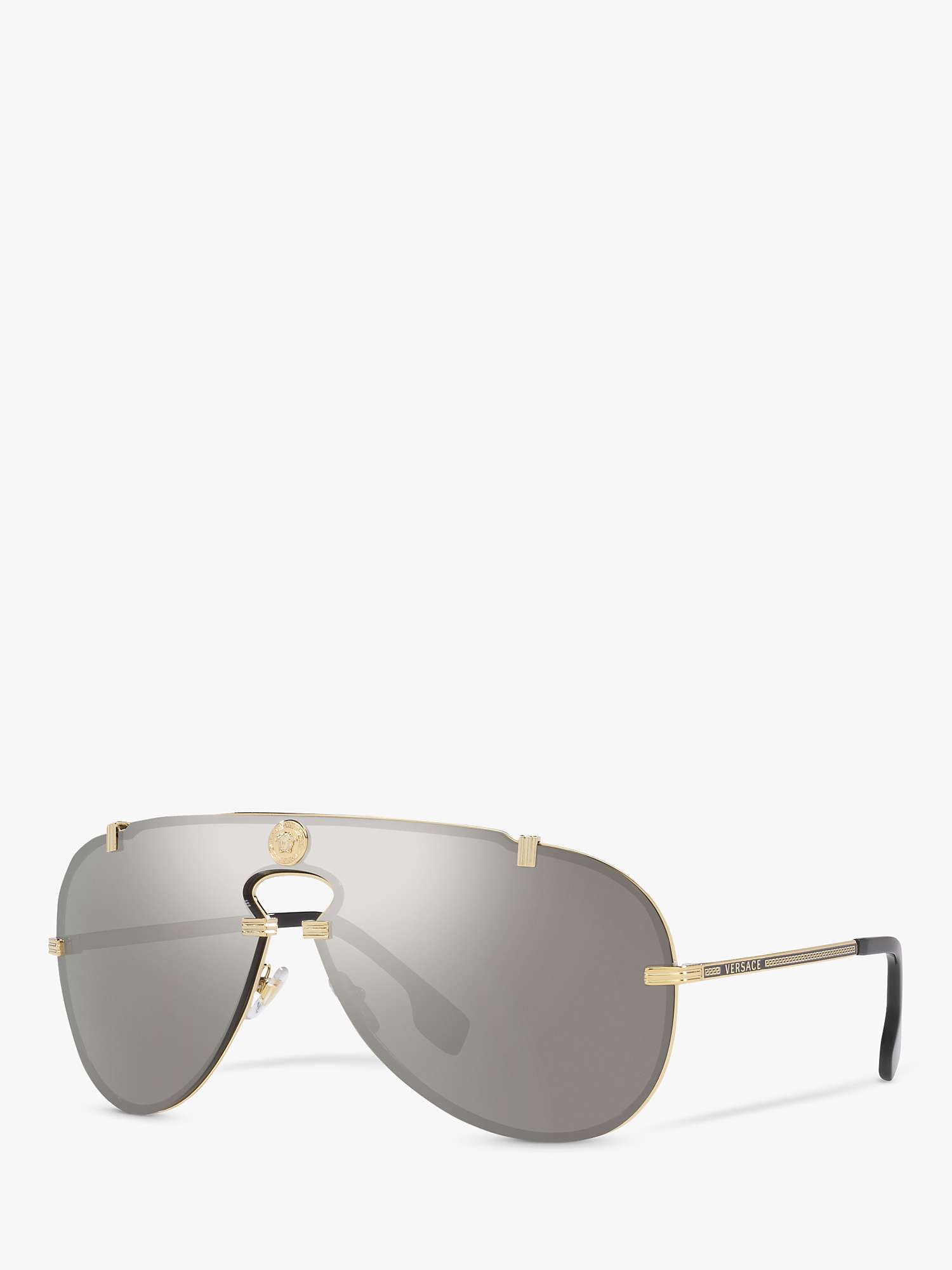 Buy Versace VE2243 Men's Pilot Sunglasses Online at johnlewis.com