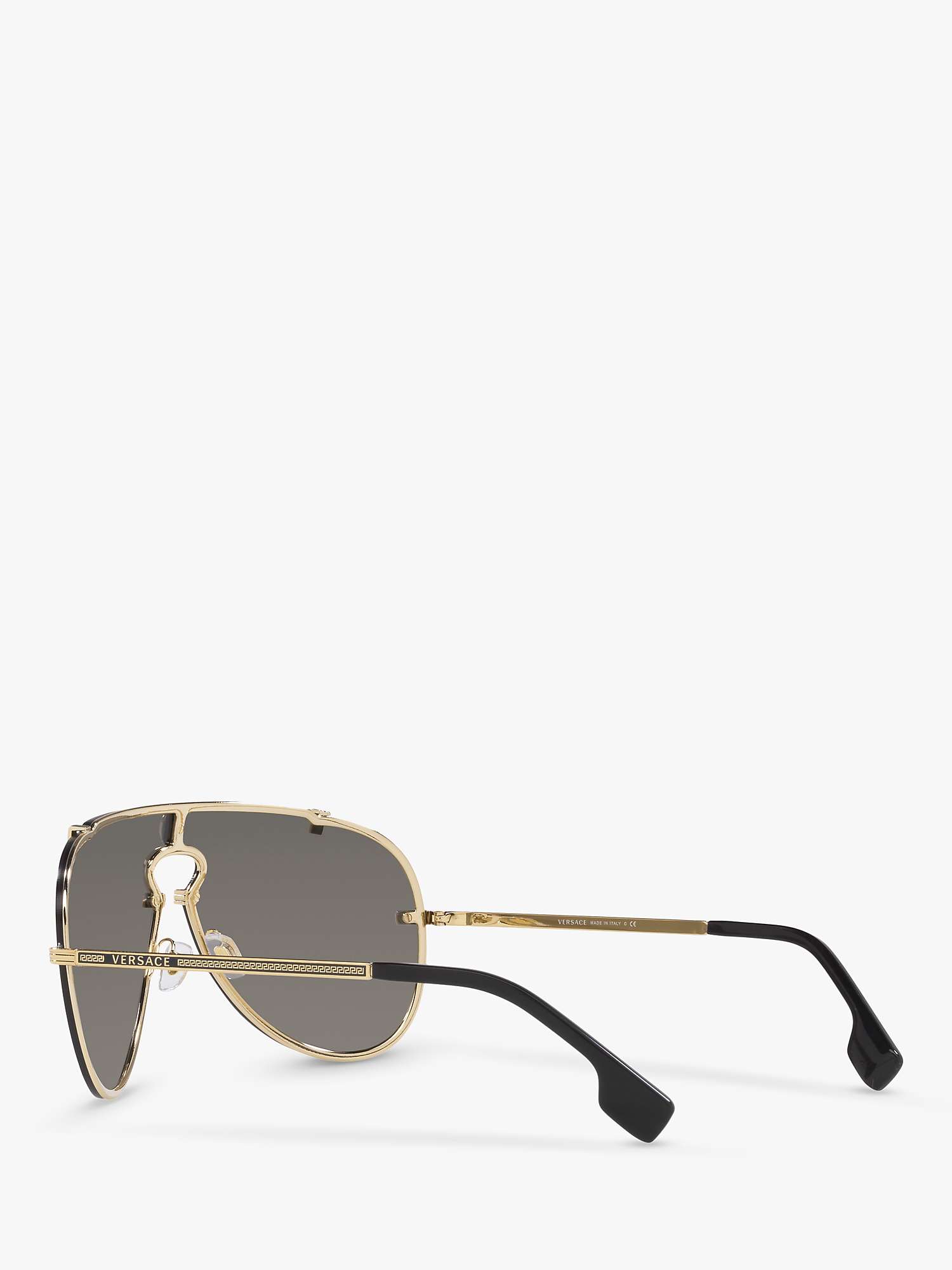 Buy Versace VE2243 Men's Pilot Sunglasses Online at johnlewis.com