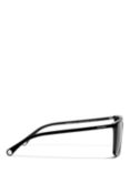 CHANEL Rectangular Sunglasses CH5447 Black/Grey