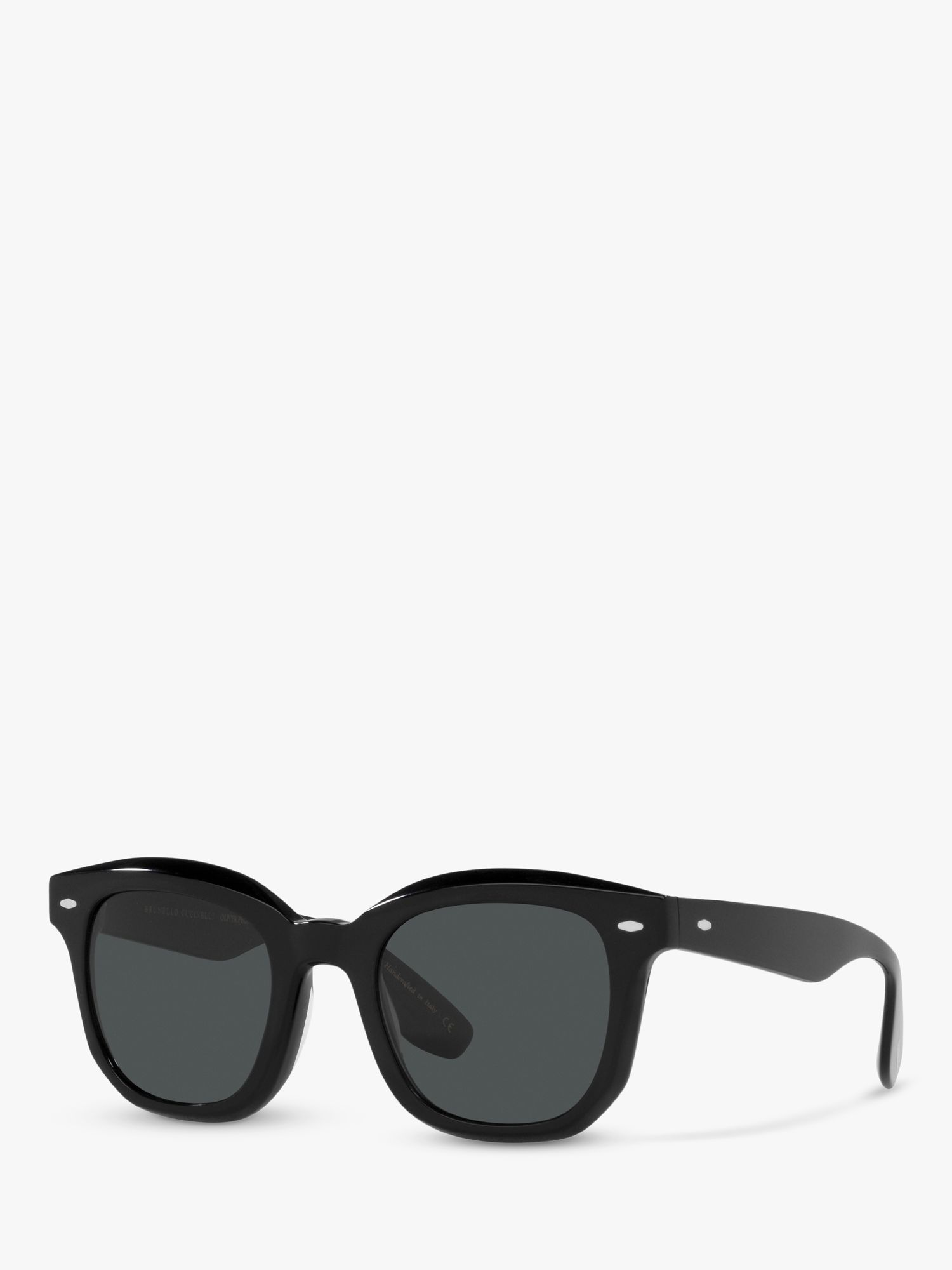Oliver Peoples OV5472SU Unisex Filu Polarised Sunglasses, Black/Grey at  John Lewis & Partners