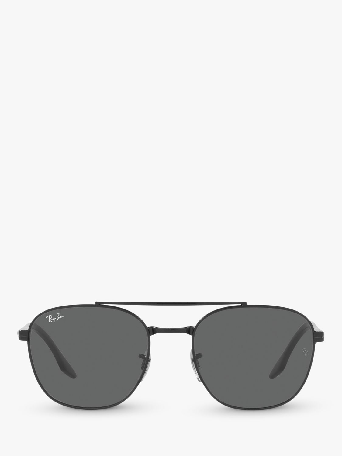 Ray Ban Rb3688 Unisex Square Sunglasses Blackgrey At John Lewis And Partners 7479