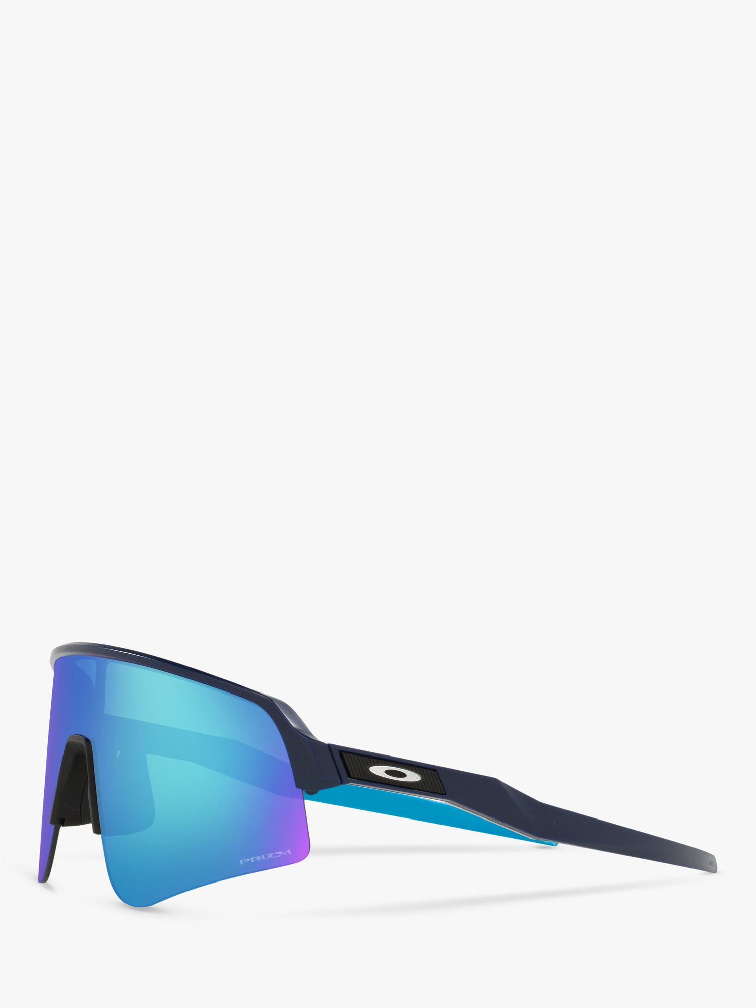 Oakley OO9465 Men's Sutro Lite Sweep Prizm Rectangular Sunglasses, Matte Navy/Mirror Blue