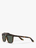 Gucci GG1039S Men's Aviator Sunglasses, Tortoise/Grey