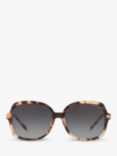 Michael Kors MK2024 Women's Adrianna II Square Sunglasses, Pink Tortoise/Grey Gradient