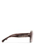 CHANEL Pillow Sunglasses CH5408 Pink Havana/Violet Gradient