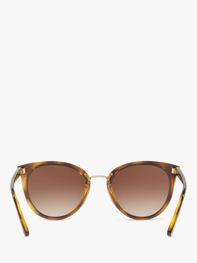 Vogue VO5230S Women's Butterfly Sunglasses, Havana/Brown Gradient