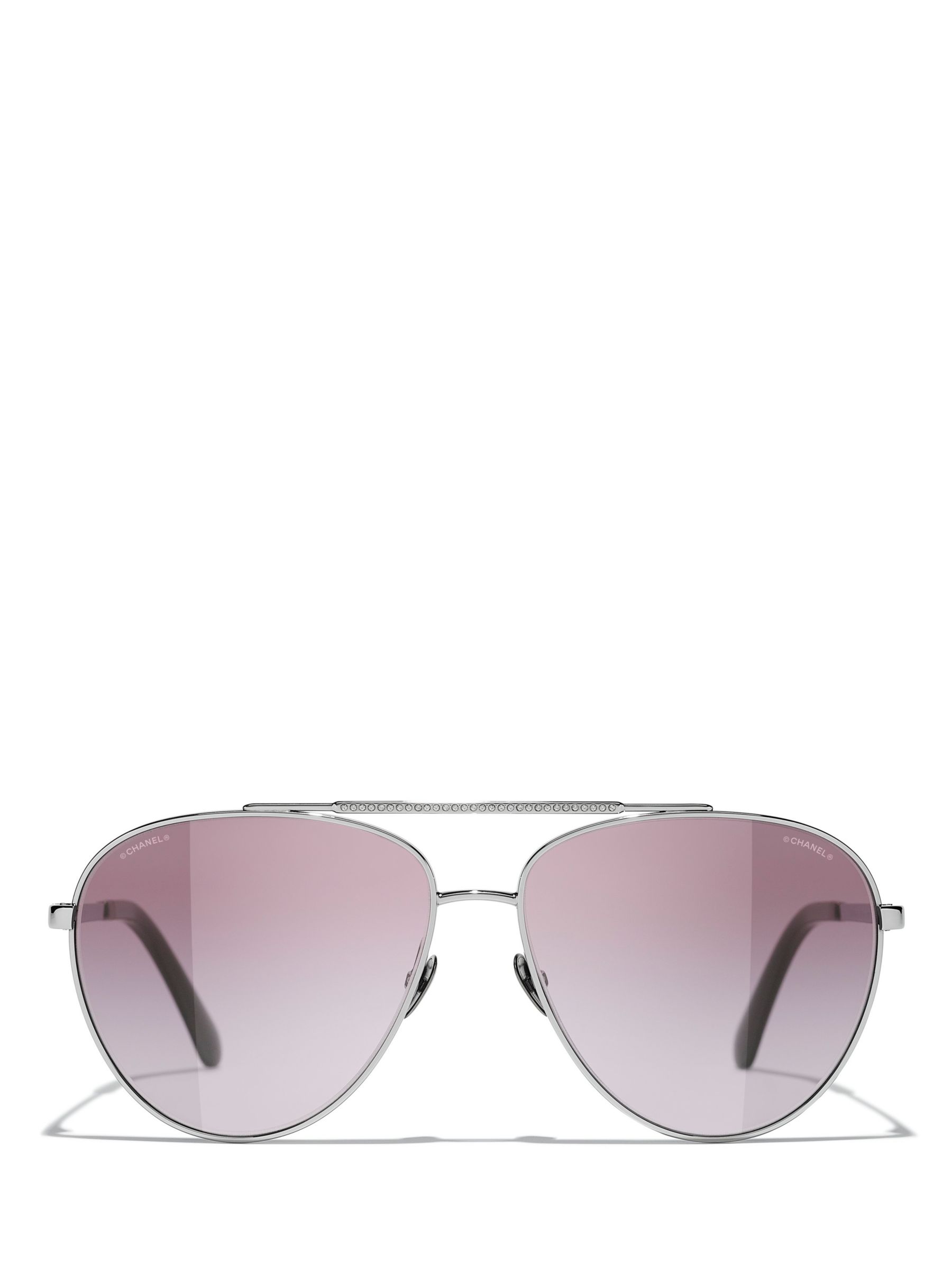 CHANEL Pilot Black Sunglasses for Women for sale